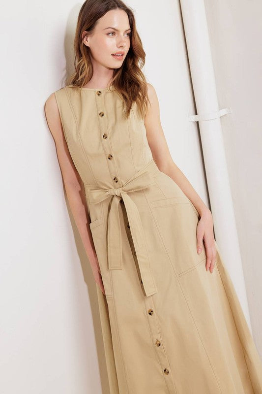 Vestido botones