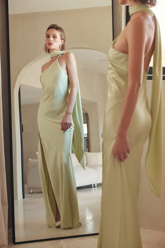 Vestido un hombro