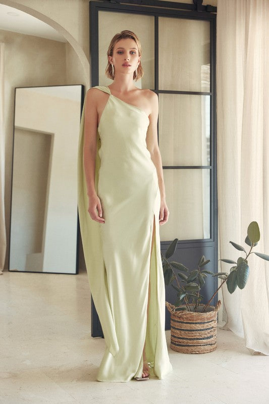 Vestido un hombro