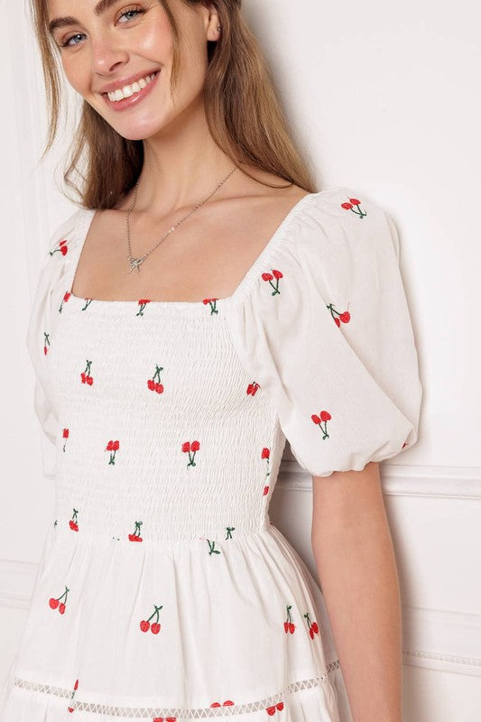 Vestido cerezas