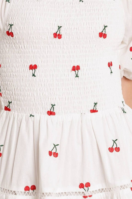 Vestido cerezas