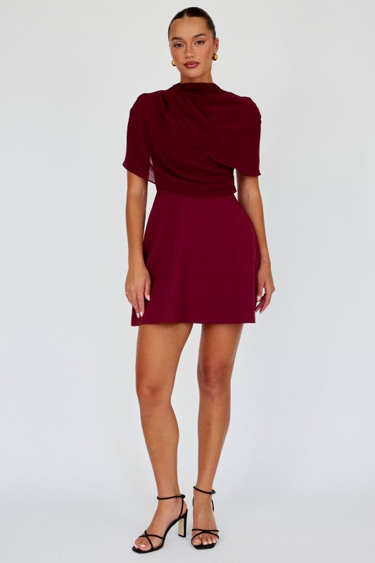 Vestido capa