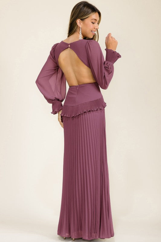 Vestido cutout