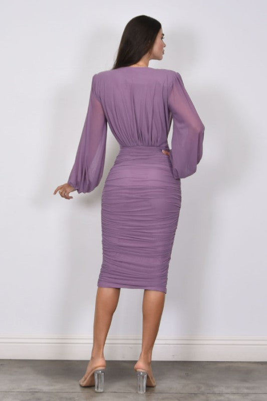 Vestido mesh