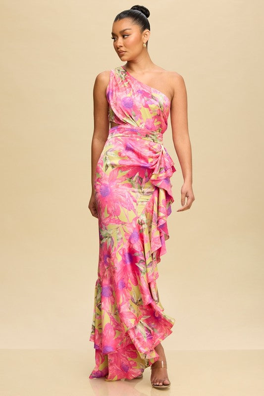 Vestido un hombro