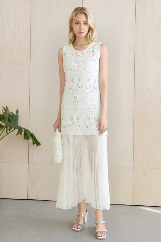Vestido plisado