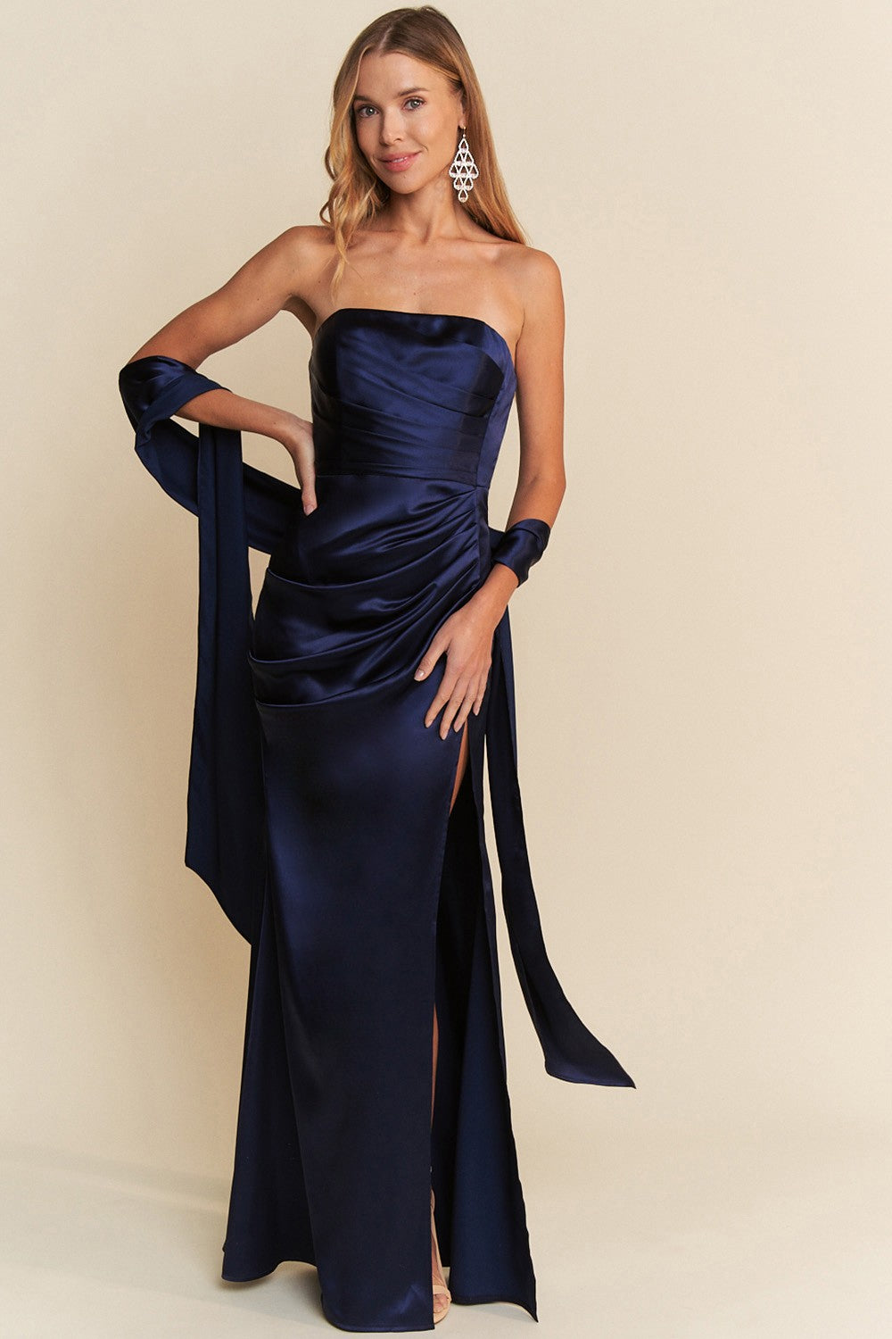 Vestido strapple