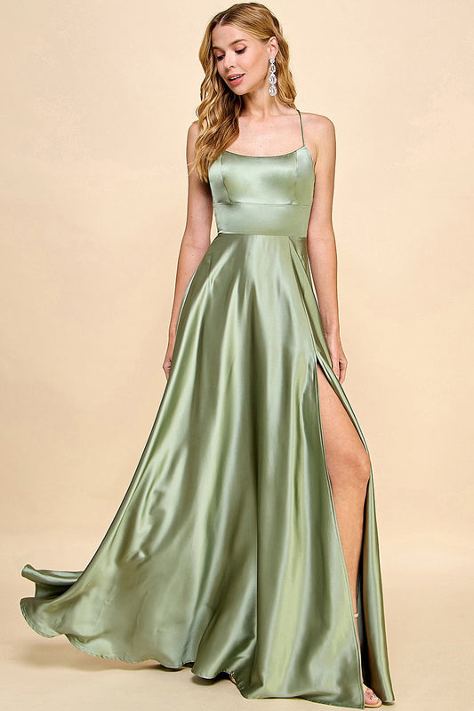 Vestido satín