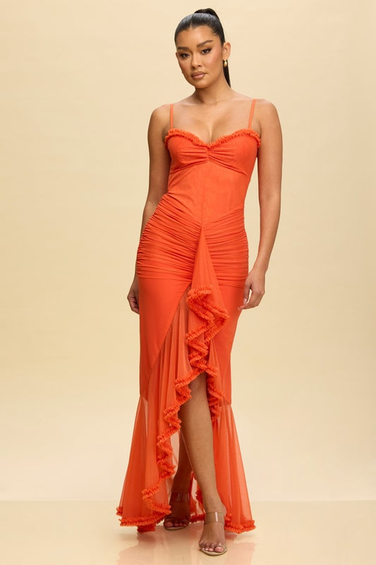 Vestido drapeado