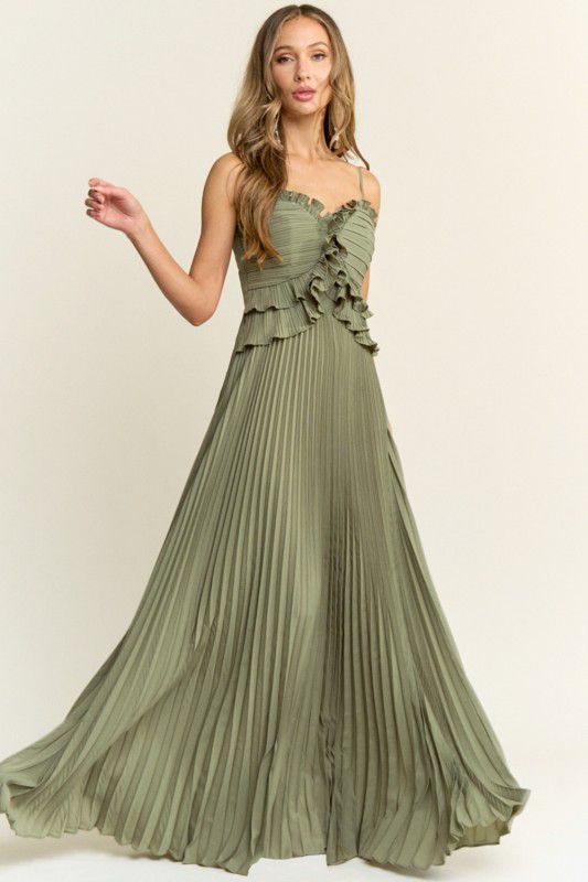 Vestido plisado