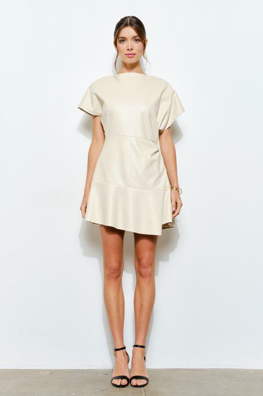 Vestido vinipiel