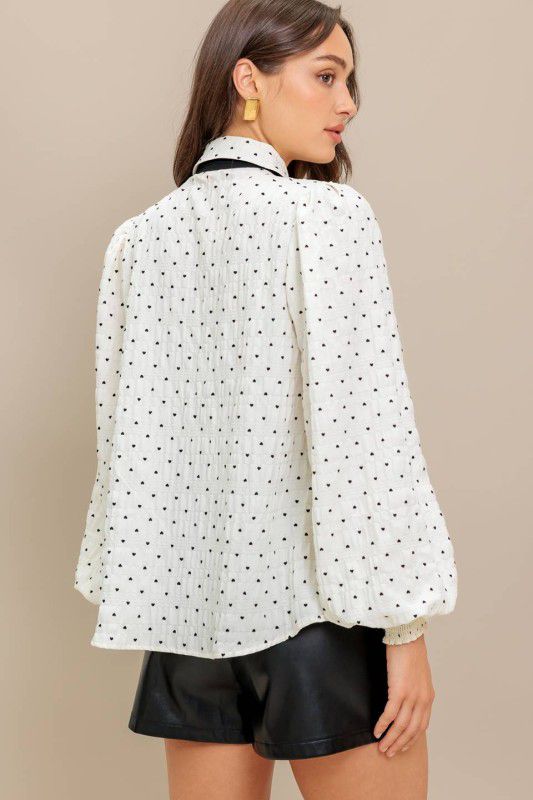Blusa con moño