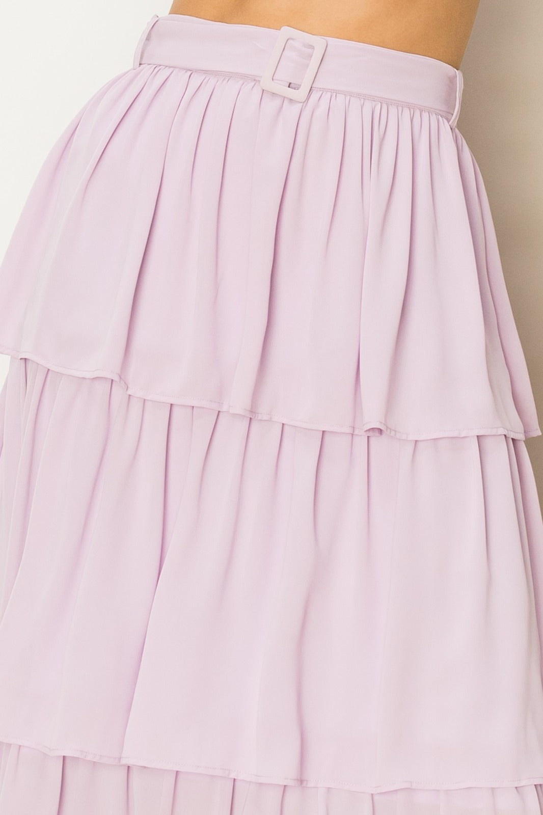 Falda midi olanes