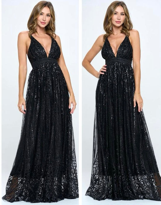 Vestido brillos